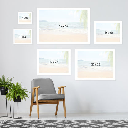 Tropical Island by Manjik Pictures - Framed Print