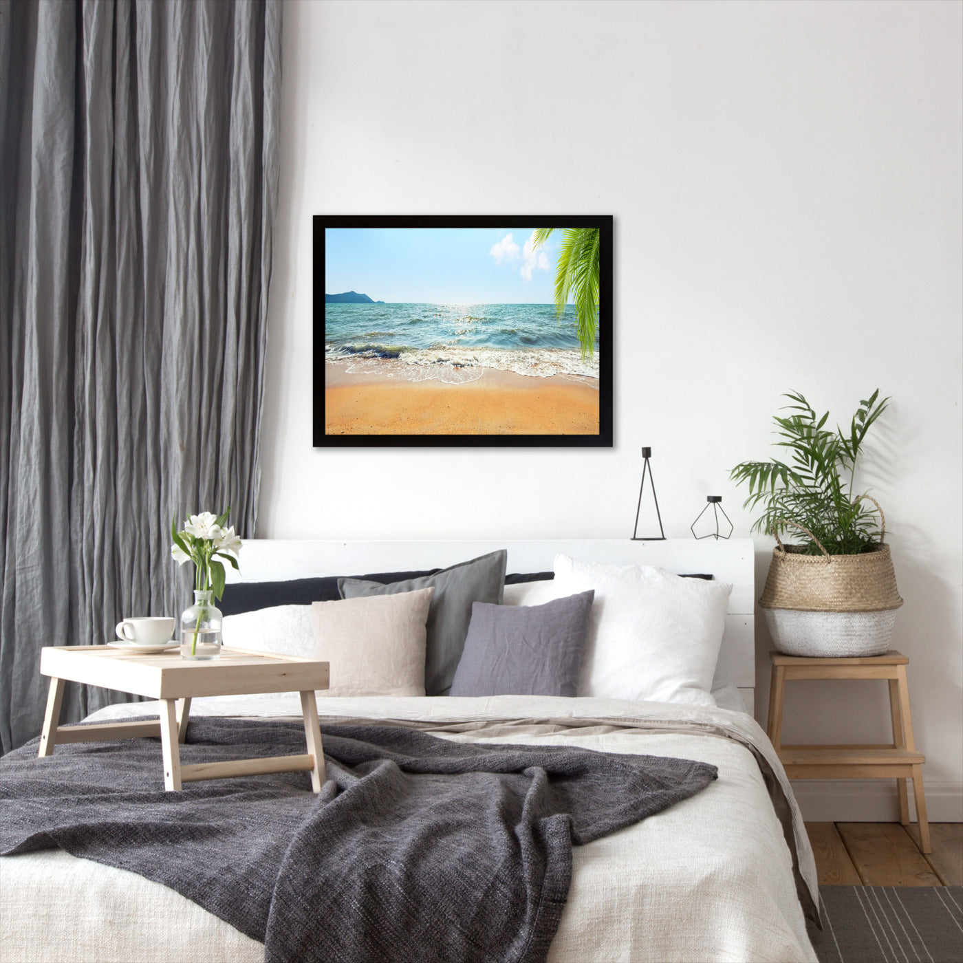 Tropical Island by Manjik Pictures  - Framed Print