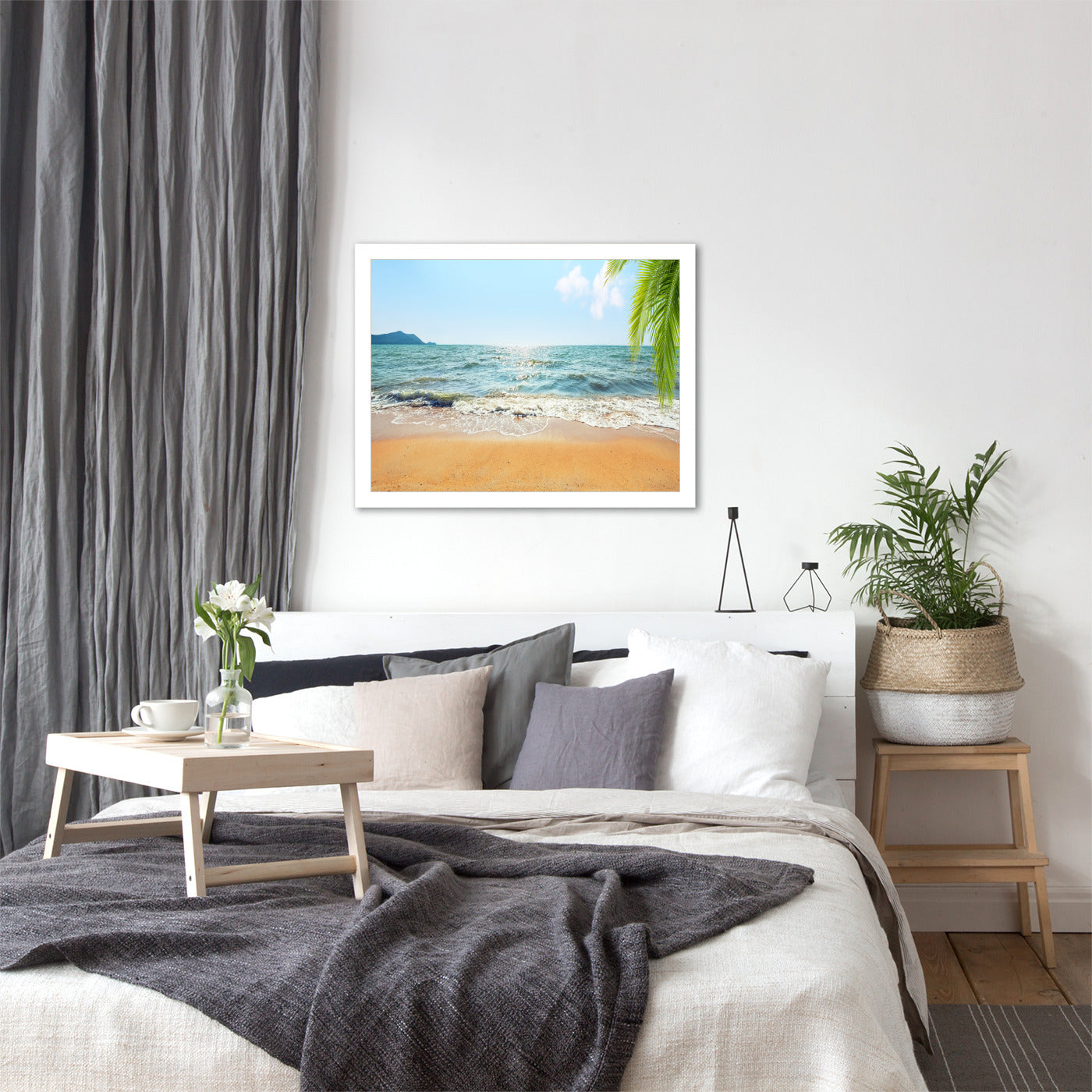 Tropical Island by Manjik Pictures - Framed Print