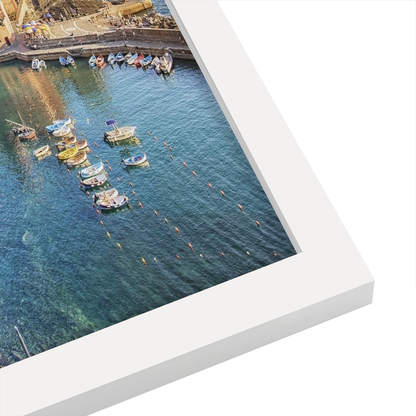 Vernazza In Summer by Manjik Pictures - Framed Print