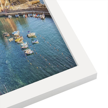 Vernazza In Summer by Manjik Pictures - Framed Print