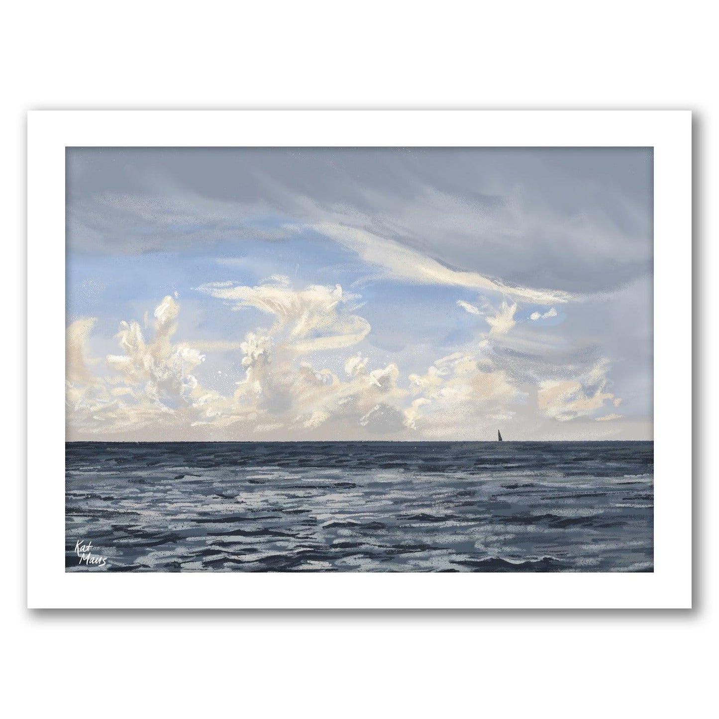 Southold Ny by Kat Maus  - Framed Print