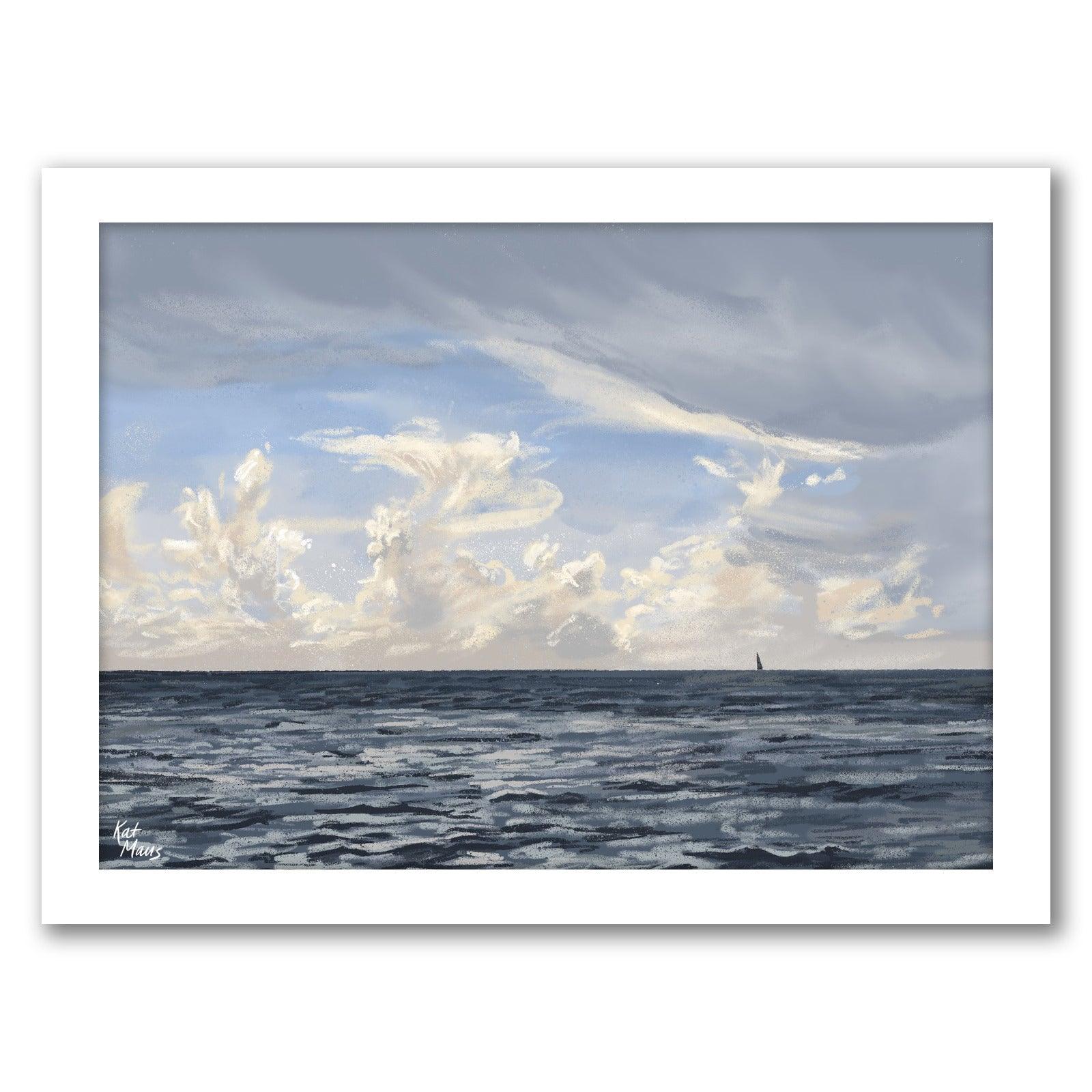 Southold Ny by Kat Maus  - Framed Print