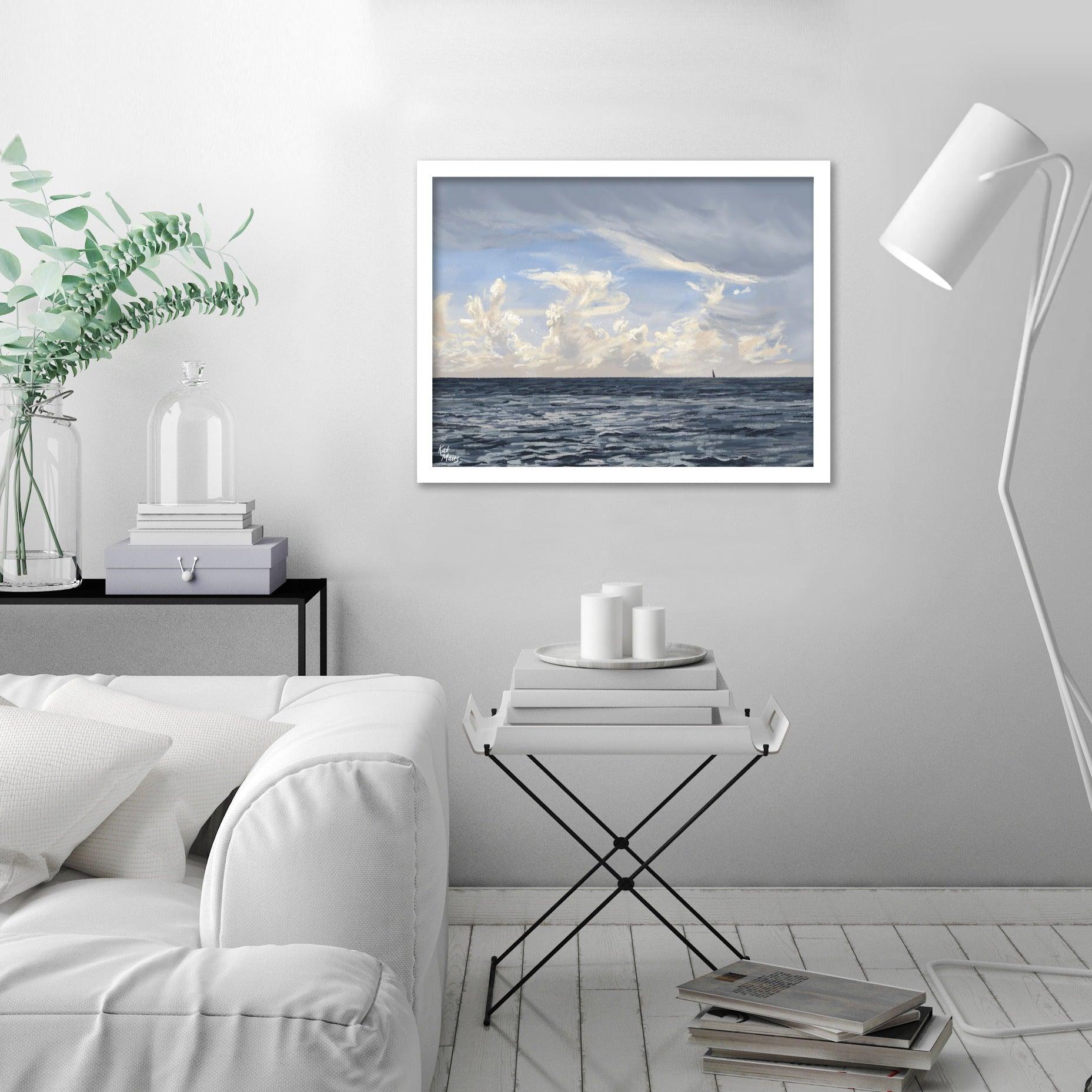Southold Ny by Kat Maus  - Framed Print