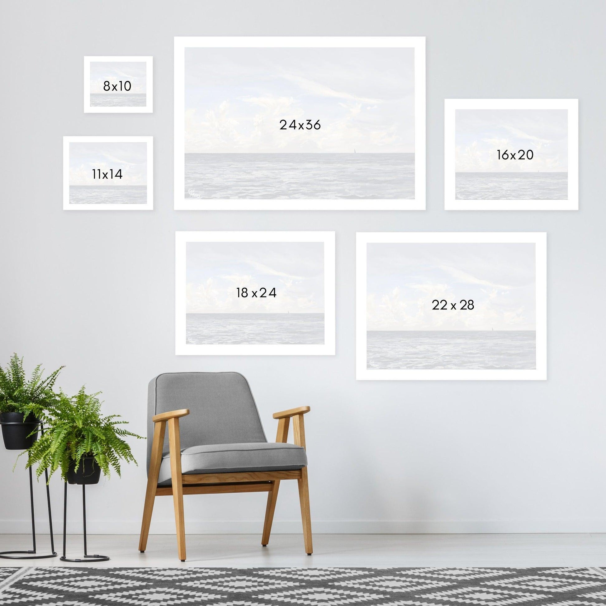 Southold Ny by Kat Maus  - Framed Print