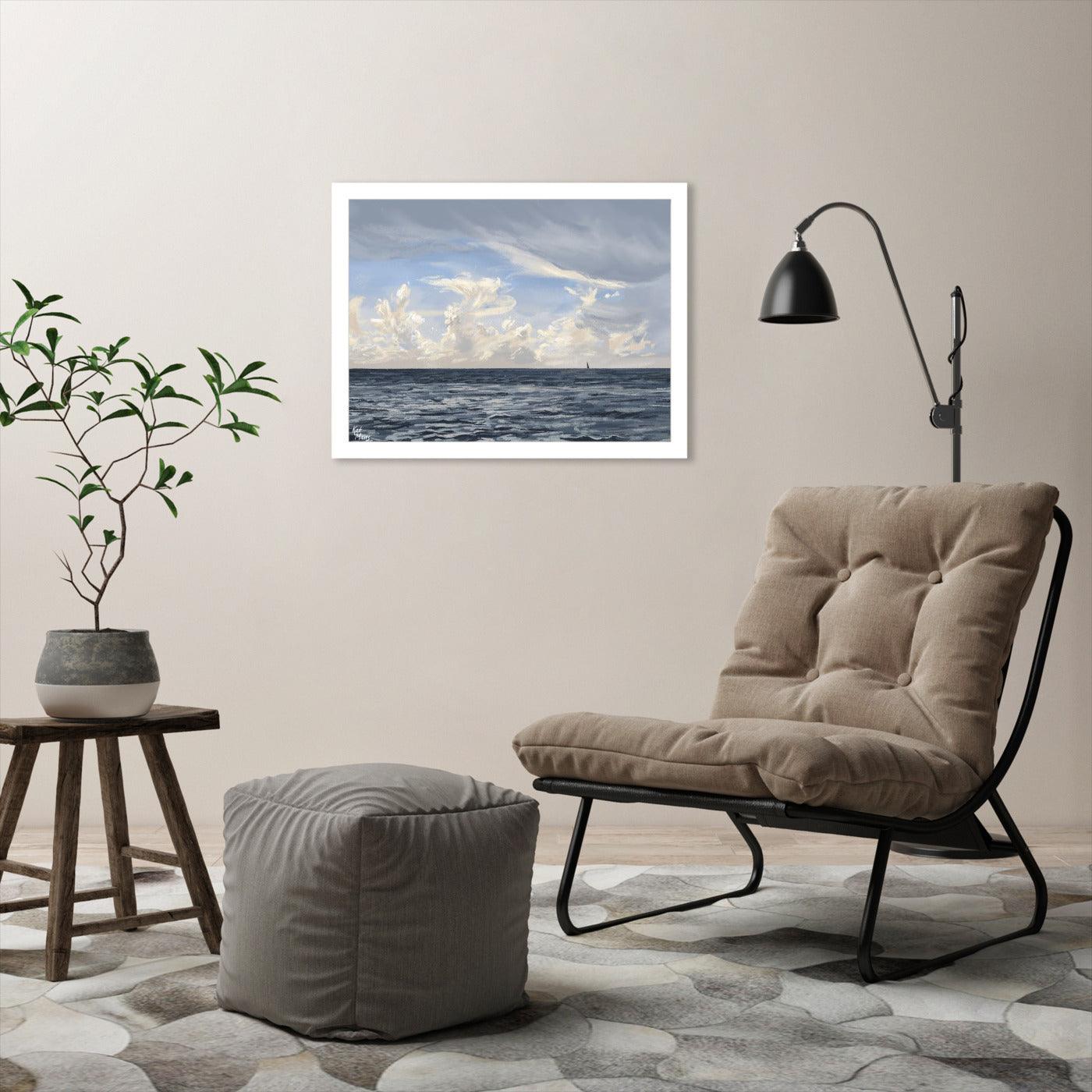 Southold Ny by Kat Maus  - Framed Print