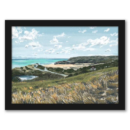 Truro Ma by Kat Maus  - Framed Print