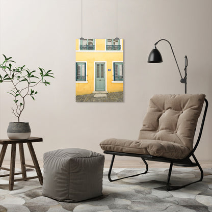 The Yellow House In Lyon by Henrike Schenk - Art Print