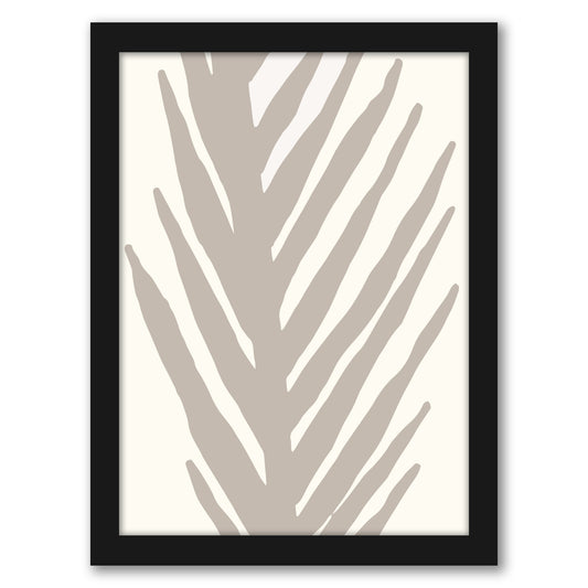 Abstract Minimal Palm Neutral by Modern Tropical - Canvas, Poster or Framed Print