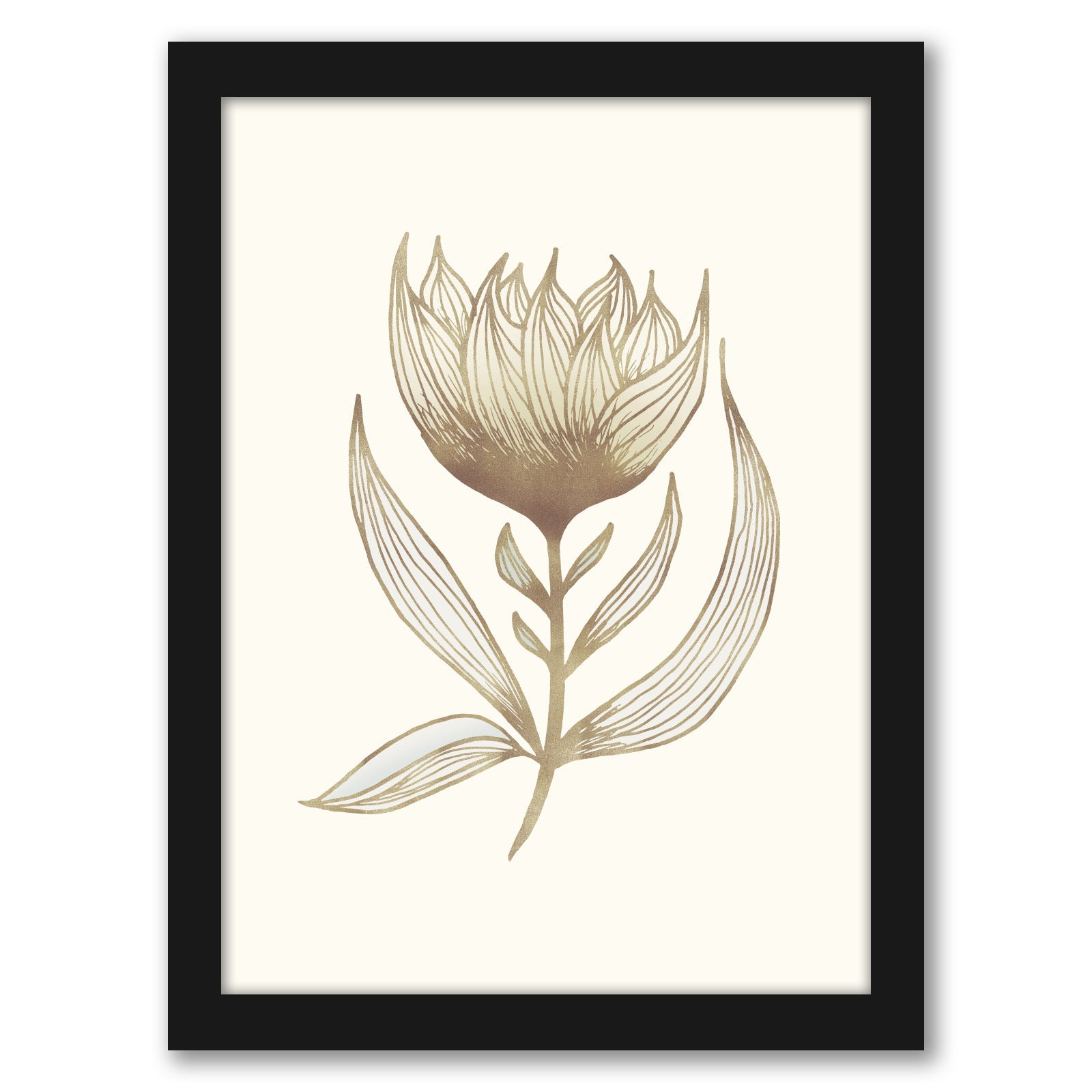 Sunflower Queen Copy by Modern Tropical - Canvas, Poster or Framed Print