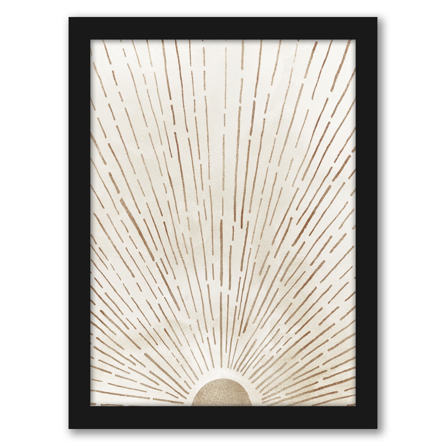 Sunset Vertical Neutral by Modern Tropical - Canvas, Poster or Framed Print