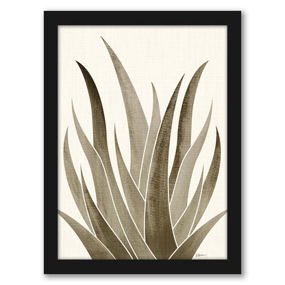Desert Agave Neutral by Modern Tropical - Canvas, Poster or Framed Print