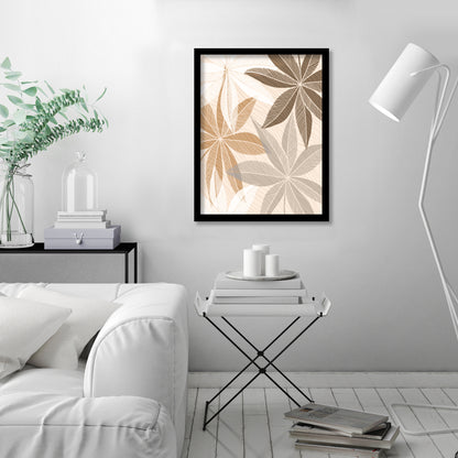 Neutral Tropical Floral  by Modern Tropical - Canvas, Poster or Framed Print