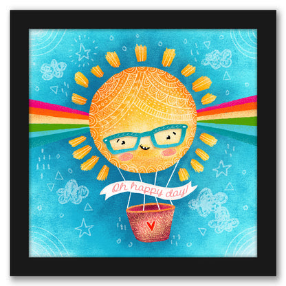 Oh Happy Day Sun by Emiko Rainbow  - Canvas, Poster or Framed Print