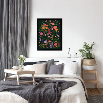 Floral Dreams by Lunette By Parul - Framed Prints