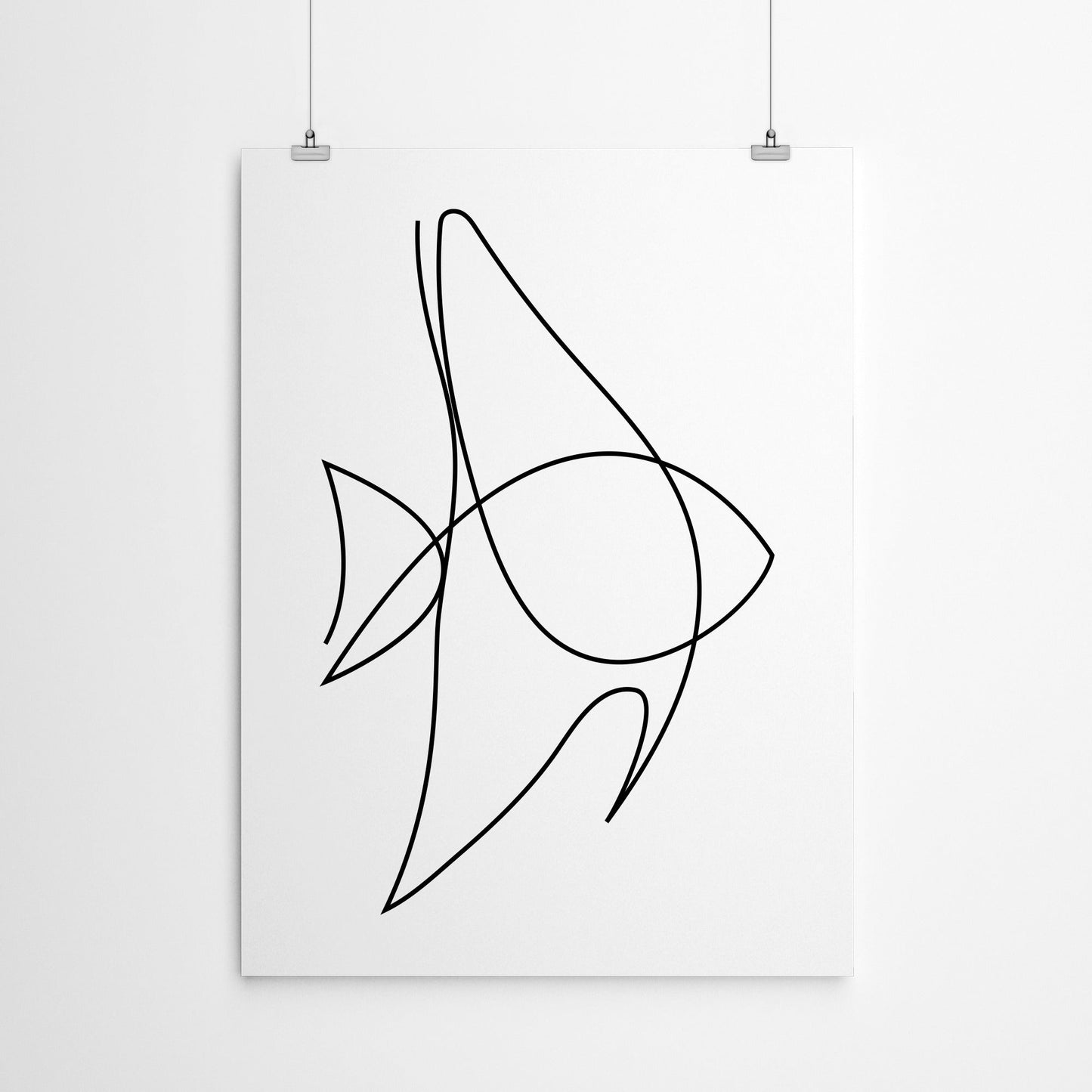 Aquatic Fella by Addillum - Canvas, Poster or Framed Print