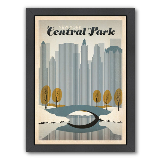 Central Park NYC by Anderson Design Group Framed Print - Americanflat