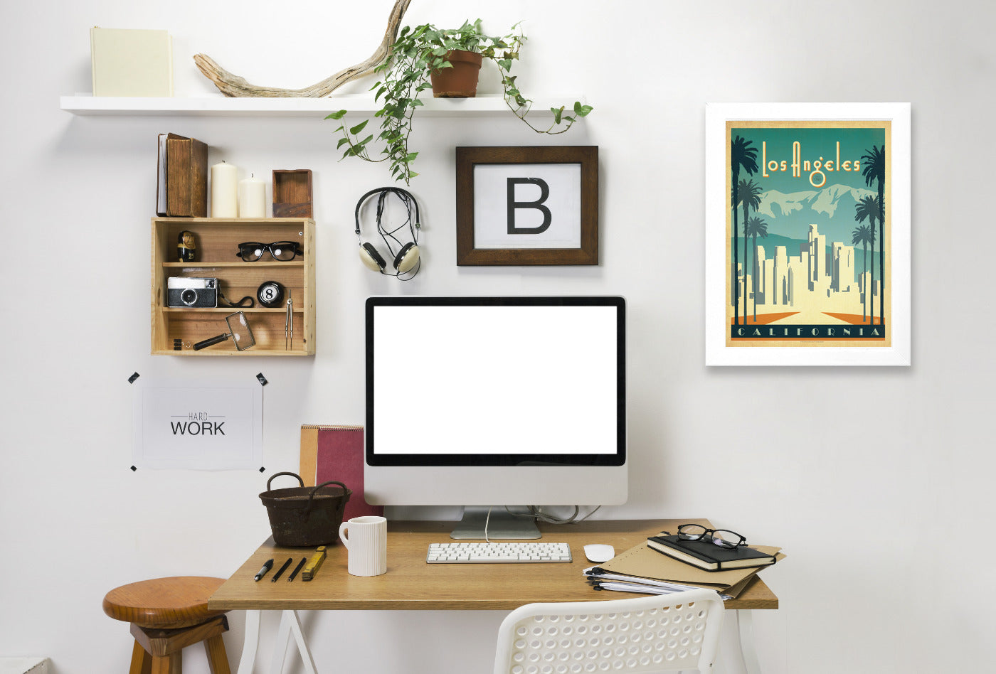 Los Angeles by Anderson Design Group Framed Print - Americanflat