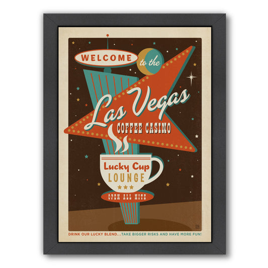 Las Vegas Coffee by Anderson Design Group Framed Print - Americanflat