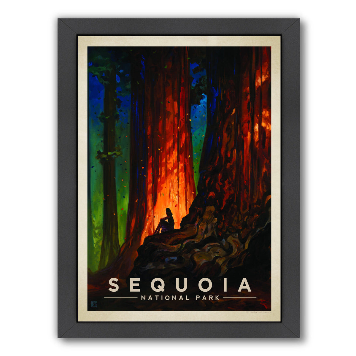 KC National Park Sequoia by Anderson Design Group Framed Print - Americanflat