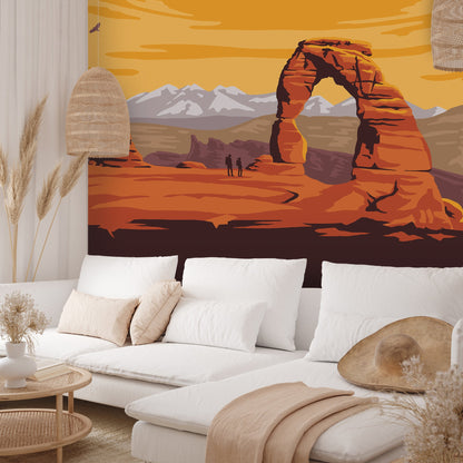 Peel & Stick Wall Mural - Arches National Park By Anderson Design Group