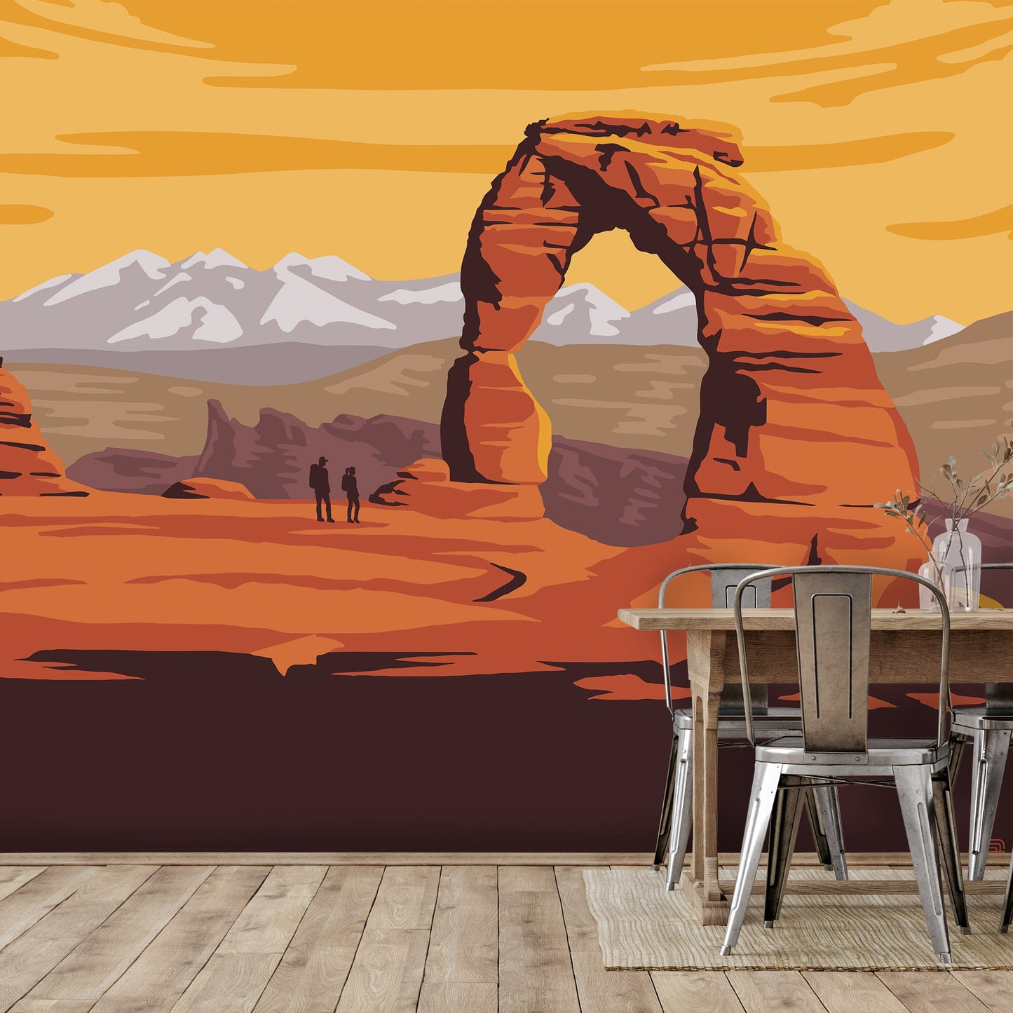 Peel & Stick Wall Mural - Arches National Park By Anderson Design Group