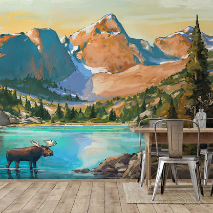 Grand Teton National Park by Anderson Design Group - Peel & Stick Wall Mural