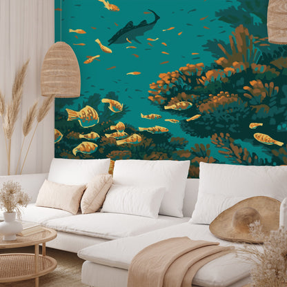 Peel & Stick Wall Mural - Biscayne National Park By Anderson Design Group