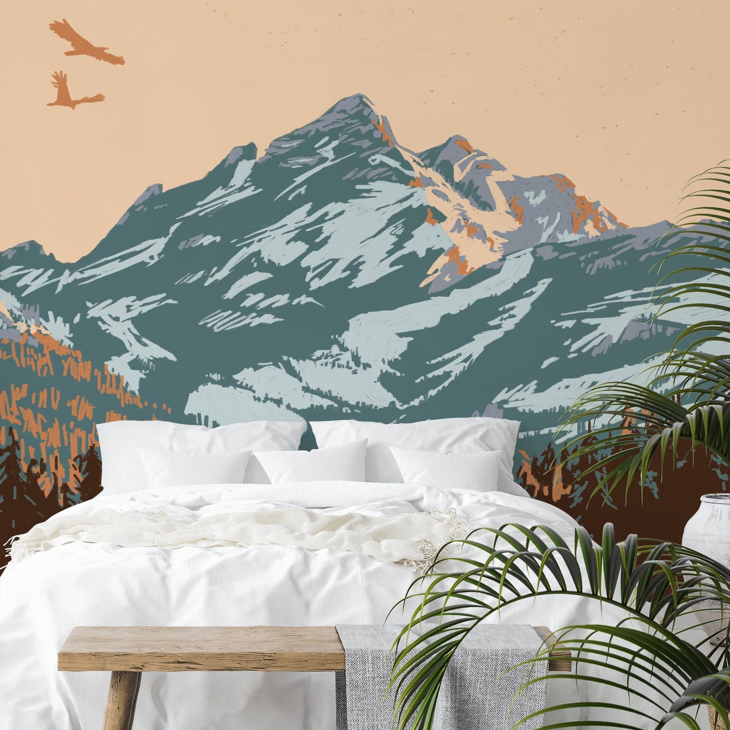 Grand Teton National Parks by Anderson Design Group - Peel & Stick Wall Mural