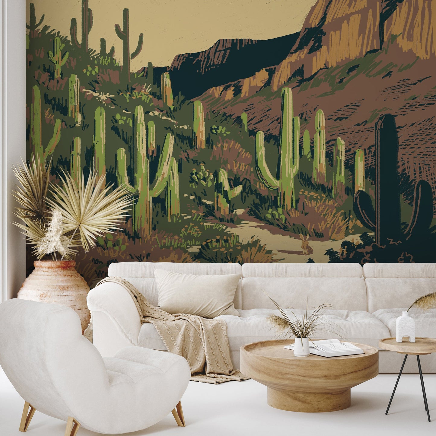 Peel & Stick Wall Mural - Saguaro National Park By Anderson Design Group