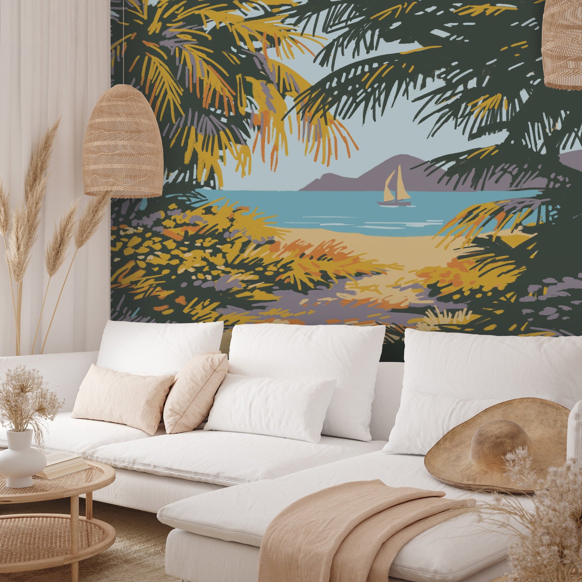 Peel & Stick Wall Mural - Virgin Islands National Park By Anderson Design Group