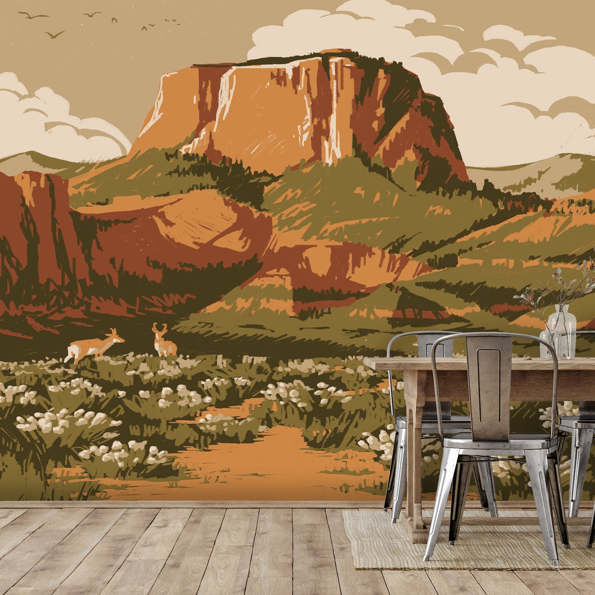 Peel & Stick Wall Mural - Zion National Park By Anderson Design Group