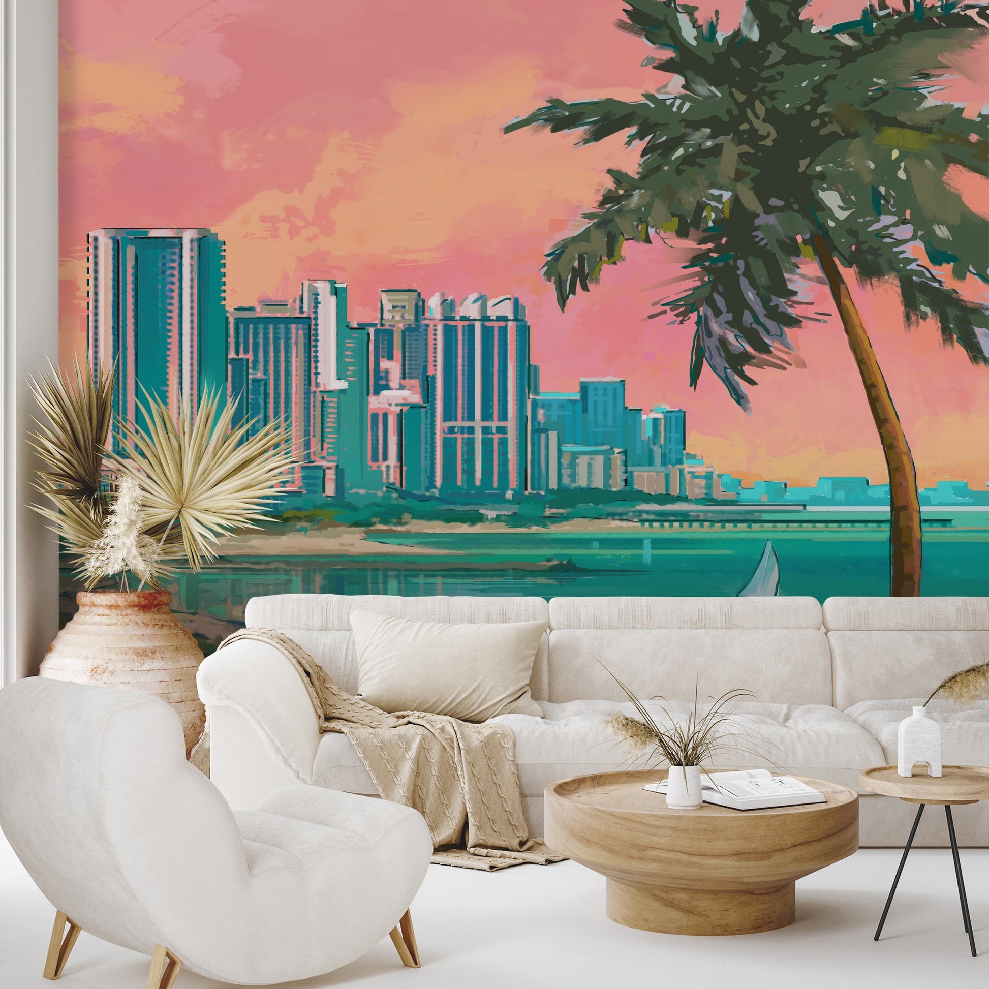 Peel & Stick Wall Mural - Miami Beach Florida By Anderson Design Group