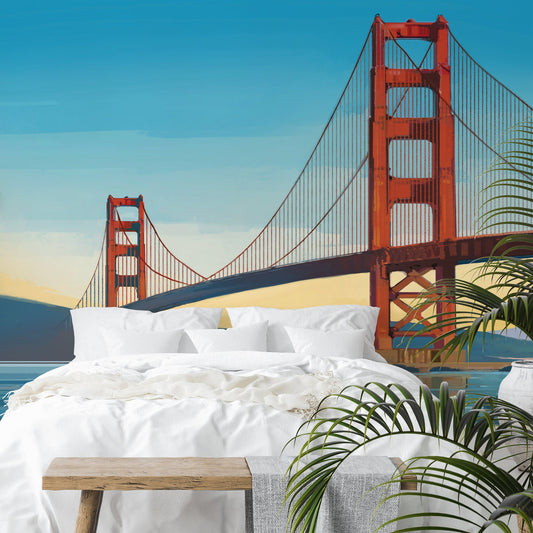 Peel & Stick Wall Mural - San Francisco California By Anderson Design Group