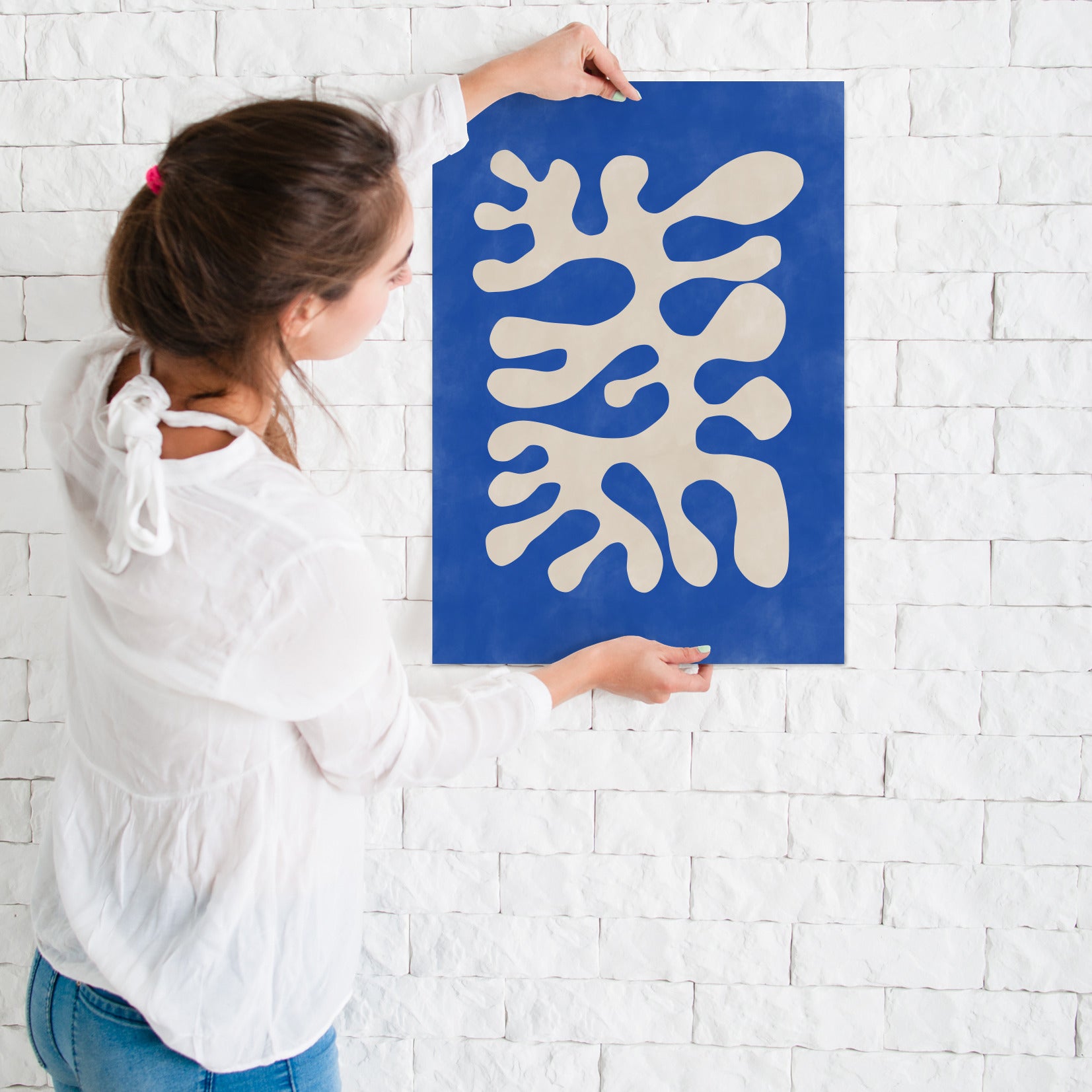 Matisse Inspired Abstract 1 by The Print Republic - Canvas, Poster or Framed Print