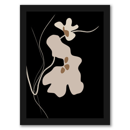 Minimalist Flower Line Neutral 3 by The Print Republic - Canvas, Poster or Framed Print