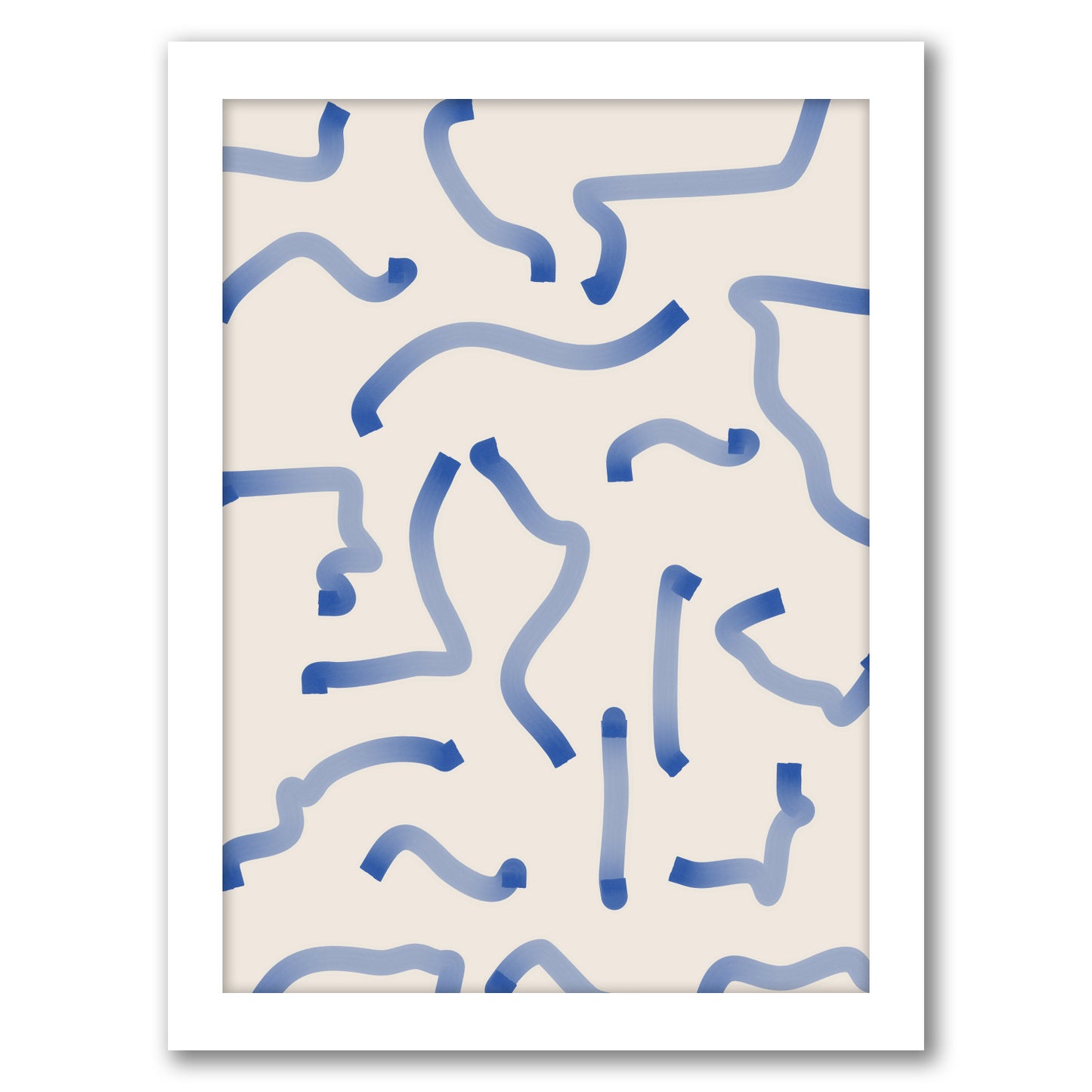 Minimalist Geometric Boho Line Art 2 by The Print Republic - Canvas, Poster or Framed Print
