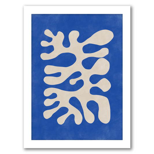 Royal Blue Line Matisse 4 by The Print Republic - Canvas, Poster or Framed Print