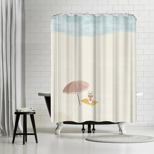 Summer Day by Menina Lisboa - Shower Curtain, Shower Curtain, 74" X 71"