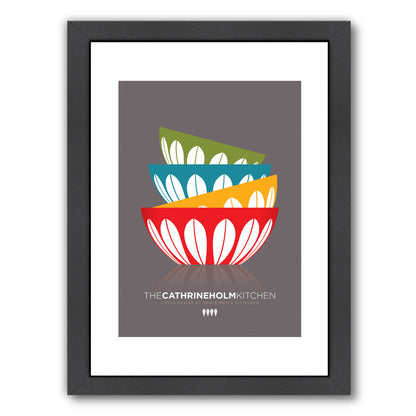 Catherineholm Bowls by Visual Philosophy Framed Print - Americanflat