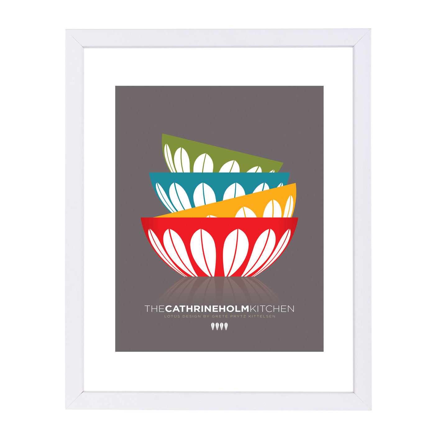 Catherineholm Bowls by Visual Philosophy Framed Print - Americanflat