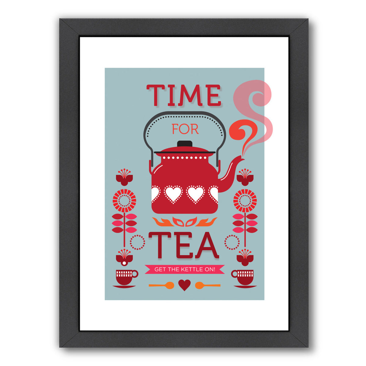 Time For Tea by Visual Philosophy Framed Print - Americanflat