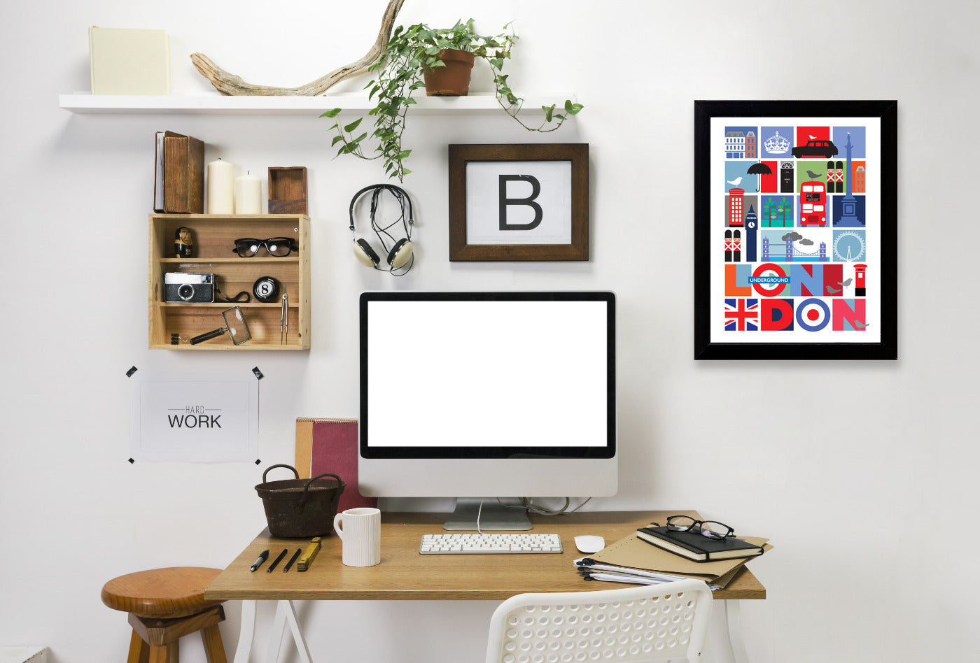 London by Visual Philosophy Framed Print - Americanflat