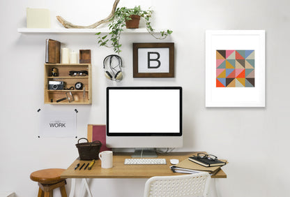 Harlequin 2 by Visual Philosophy Framed Print - Americanflat