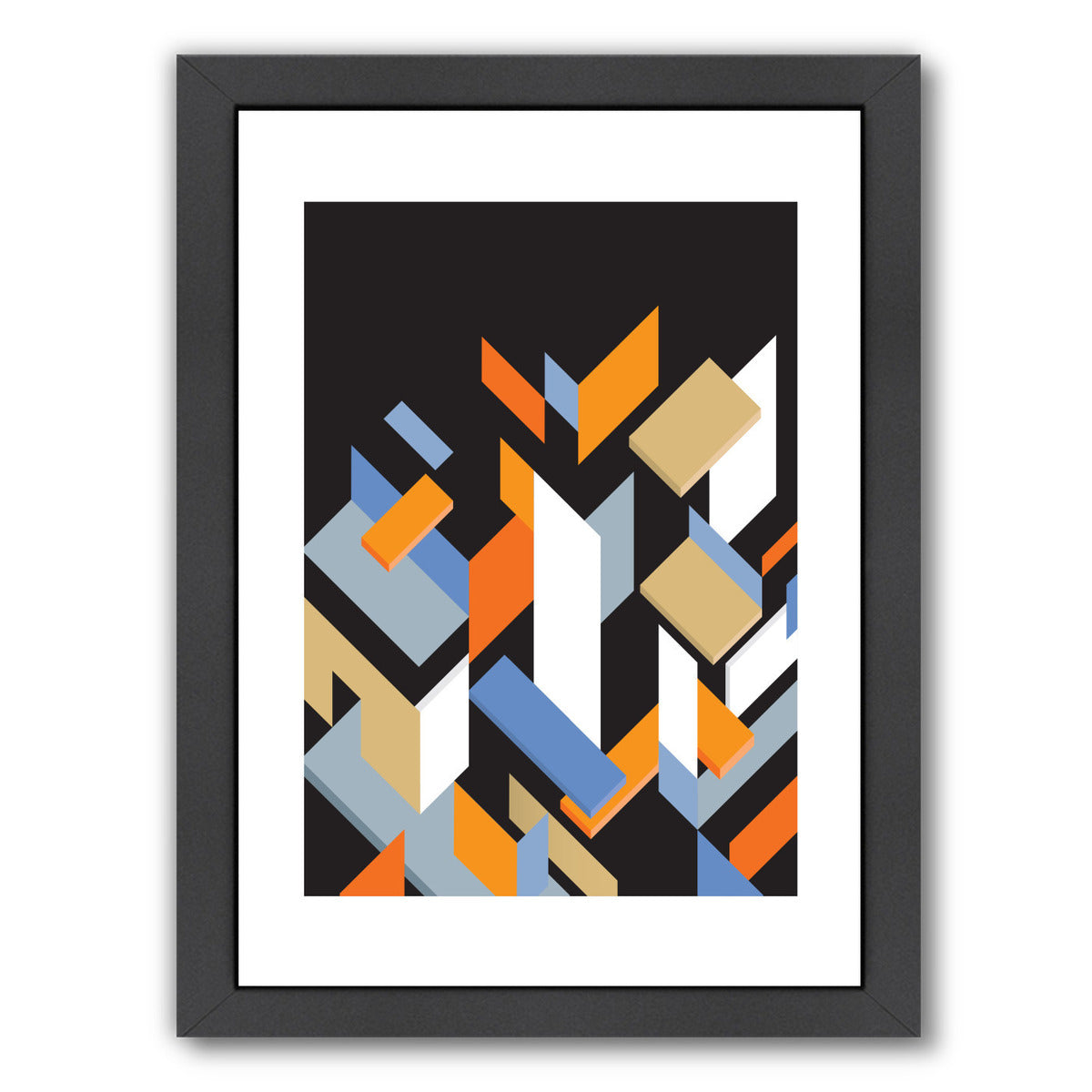 Mies Pieces by Visual Philosophy Framed Print - Americanflat