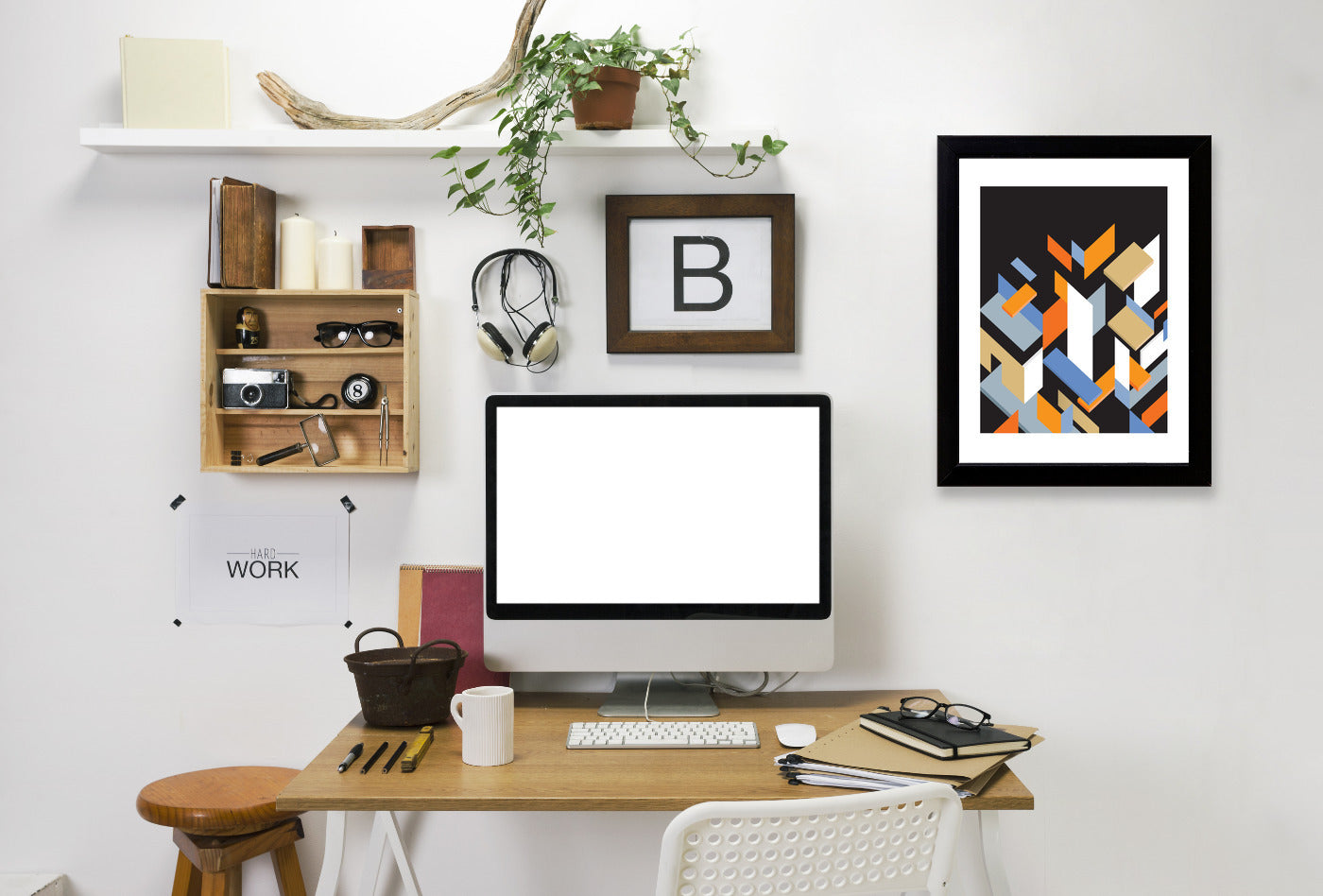 Mies Pieces by Visual Philosophy Framed Print - Americanflat