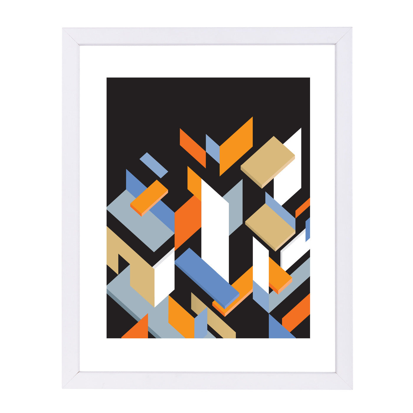 Mies Pieces by Visual Philosophy Framed Print - Americanflat