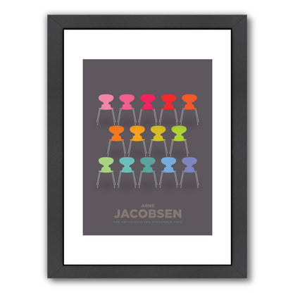 Colorful Ants by Visual Philosophy Framed Print - Americanflat