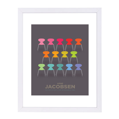 Colorful Ants by Visual Philosophy Framed Print - Americanflat