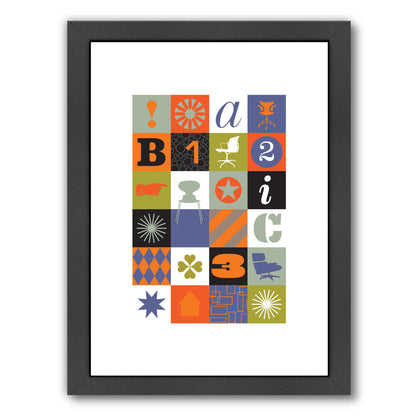 Mid Century Medley by Visual Philosophy Framed Print - Americanflat